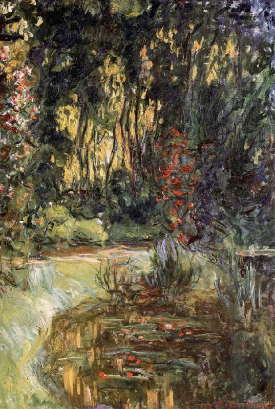 Claude Monet The Water Lily Pond at Giverny